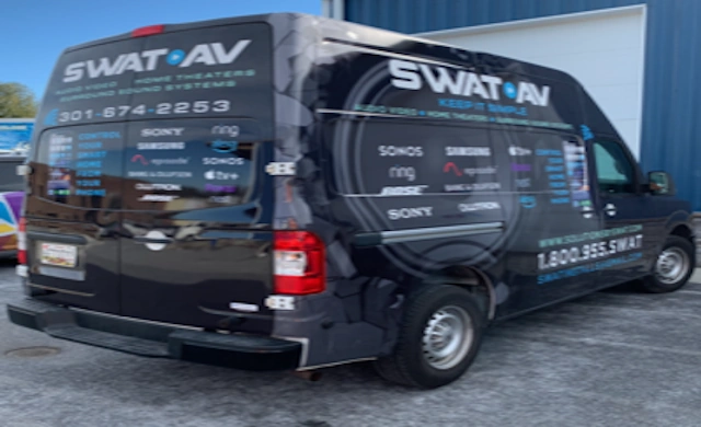 SWAT AV Work Van